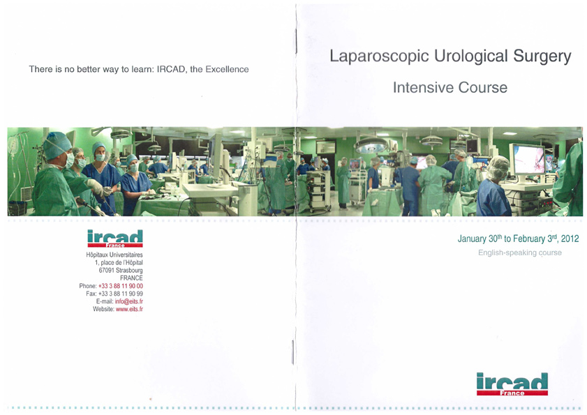 Laparoscopic-urological-surgery-2012-france